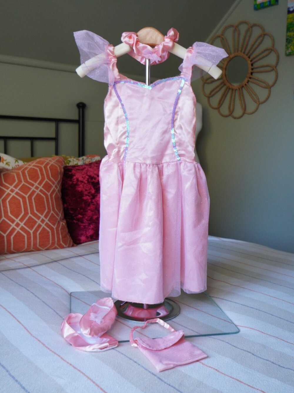 pink ballerina children's costume